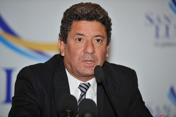 El jefe del programa de Coordinación Deportiva, Ricardo Becerra