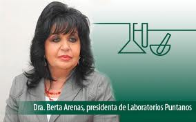 Berta Arenas, Presidente de Laboratorios Puntanos S.E. 
