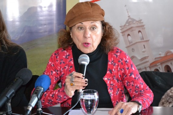 Jefa del Programa San Luis Libro, Adriana Ortiz Suárez.