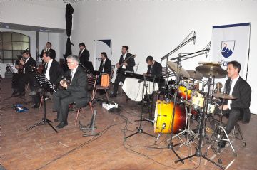 El CEMA en pleno concierto en Villa Mercedes.