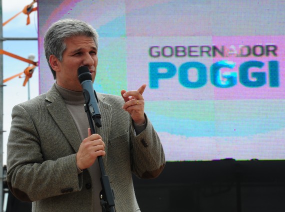 El gobernador de San Luis, Claudio Poggi
