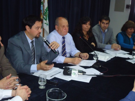 El intendente de Villa Mercedes, Mario Raúl Merlo, presentó en horas de la mañana el presupuesto para el año 2013.