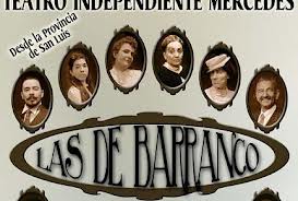 Este sábado se presenta la obra de teatro "Las de Barranco" en la Villa de Merlo