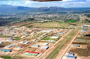 Vista aérea del Parque Industrial San Luis.