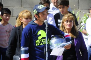 Alejandro Sánchez, Secretario de Conductores de Motos aconsejó usar casco