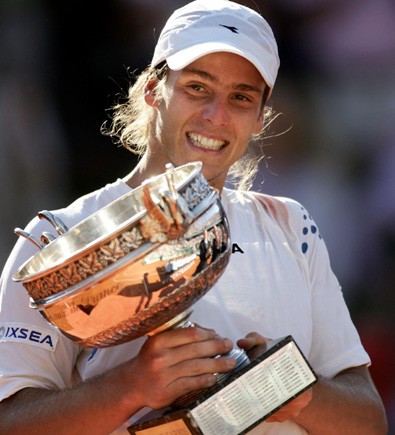 Gaudio, un campeón de Roland Garros en la provincia.