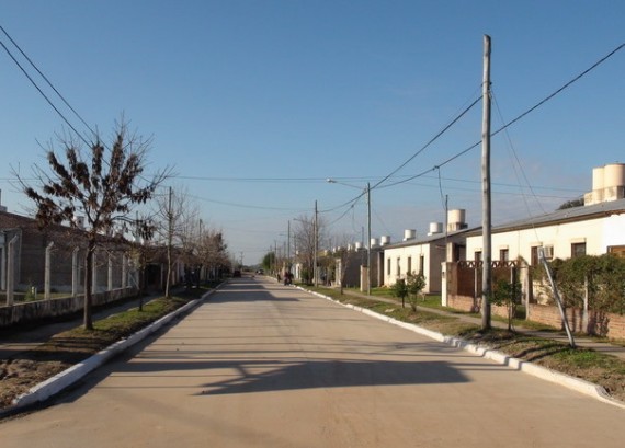 Las cuadras a inaugurar pertenecen al barrio Villa Rafaela. (foto archivo)