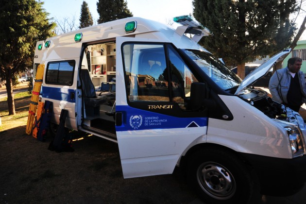 La ambulancia cuenta con equipamiento de alta tecnología