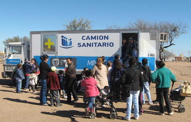 Este jueves el Camión Sanitario, visitará la comunidad huarpe de Guanacache.