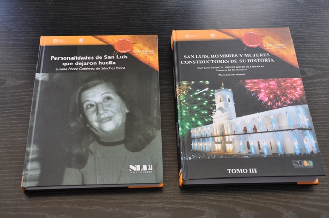 San Luis Libro presentará esta semana dos libros de la colección del Bicentenario