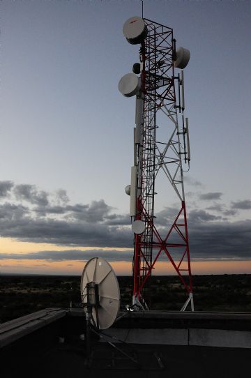 En total, hay más de 150 torres de telecomunicaciones en toda la provincia