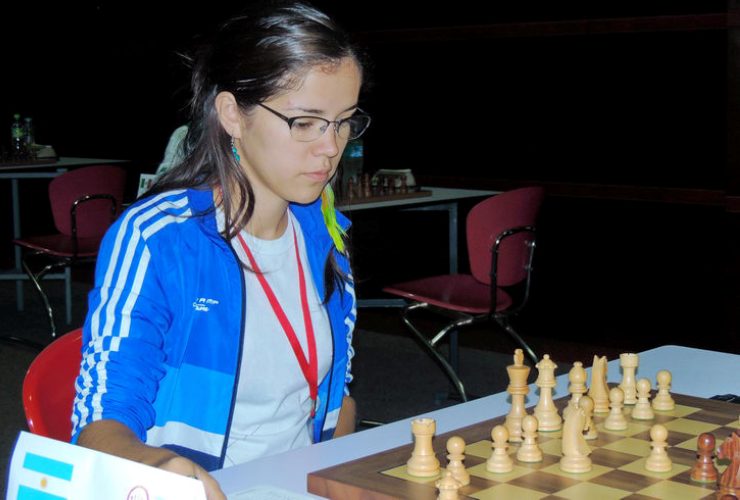 Ayelén Martínez es la única representante argentina en el torneo internacional.
