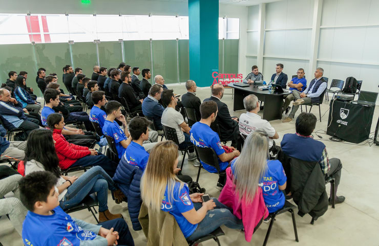 La capacitación se llevó a cabo este sábado en el Campus Abierto ULP.