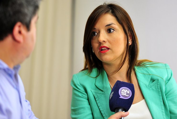 La jefa del Programa Seguridad Vial, María Ana Baretto, dio detalles de la campaña.