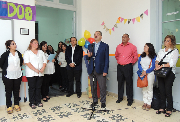 El rector Fernando Salino inauguró el ciclo lectivo 2018 de las escuelas digitales, rurales y de terminalidad de toda la provincia.