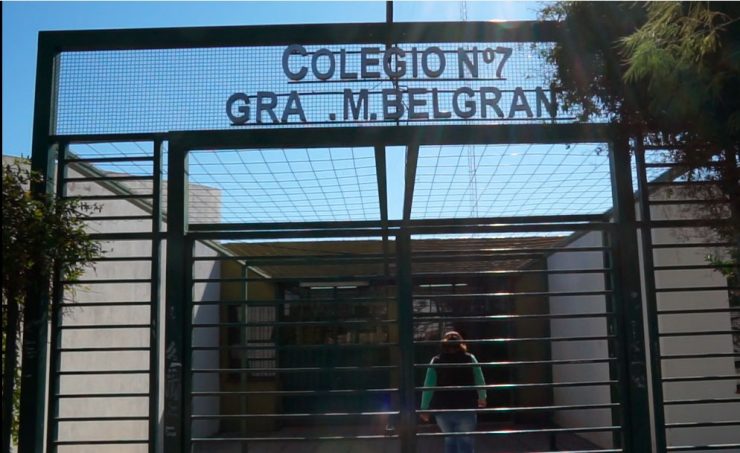 Las actividades del turno tarde del Colegio Nº 7 "Manuel Belgrano" se desarrollan con normalidad.