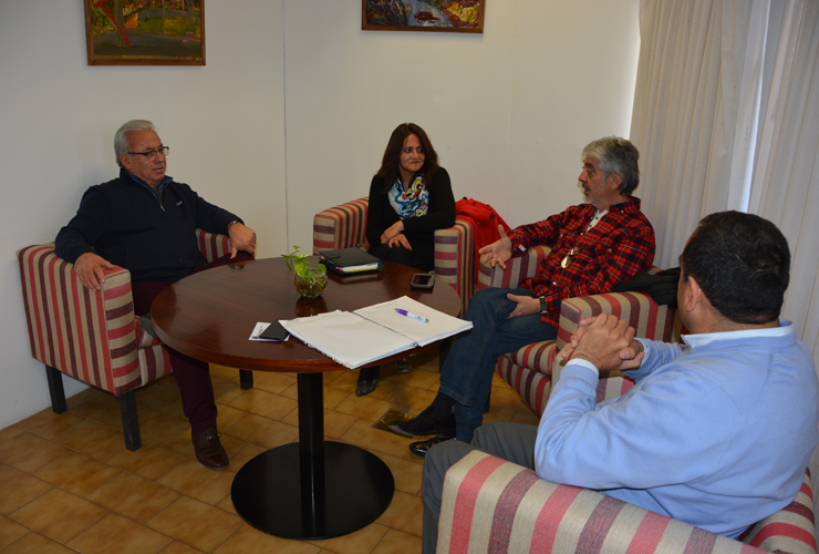 Los organizadores de la reunión mantuvieron un encuentro con autoridades del Ministerio de Turismo.