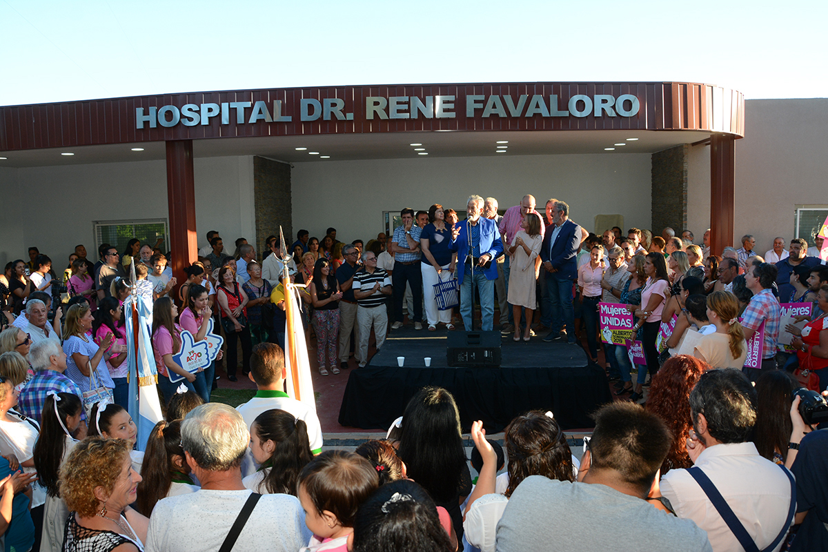 El gobernador Alberto Rodríguez Saá inauguró el primer Hospital Regional del circuito serrano