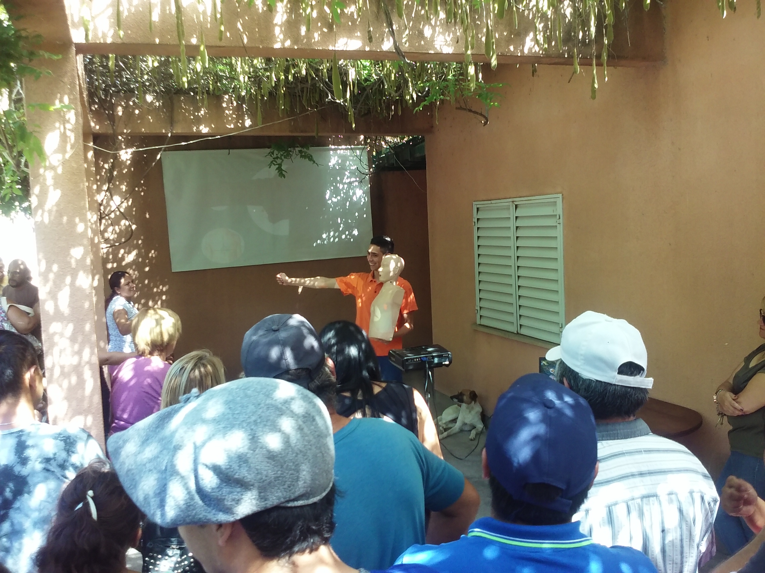 San Luis Solidario: 400 vecinos de Concarán se capacitaron en primeros auxilios y RCP