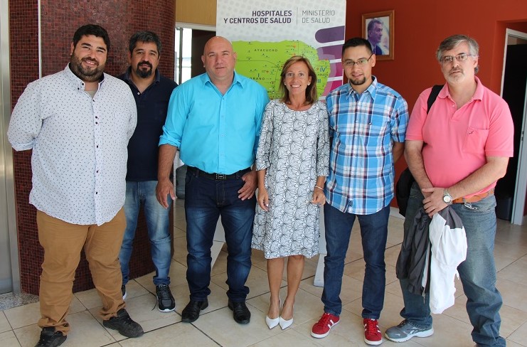 La ministra Silvia Sosa Araujo se reunió con personal del SEMPRO San Luis