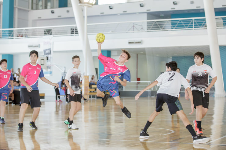Los equipos de handball Sub 14 del Campus debutaron en el Provincial con éxito