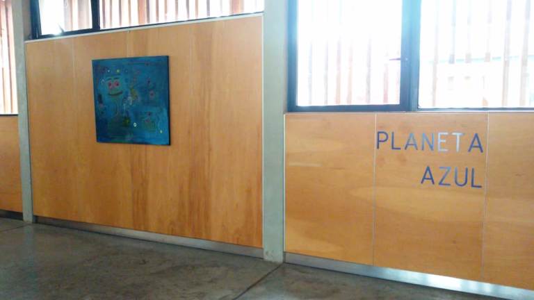 La muestra “Planeta Azul” se expone en la Casa del Poeta