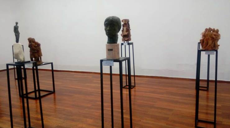 Muestra de esculturas en el Museo “Dora Ochoa de Masramón”
