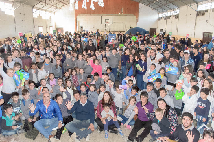 Las iniciativas de la Universidad de La Punta llegaron hasta Quines 