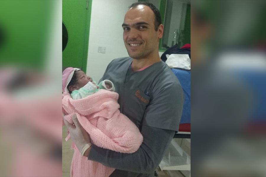 Una beba nació en una ambulancia, camino al Hospital de Buena Esperanza