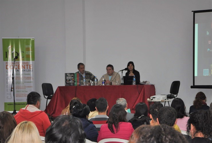 Brindaron una charla sobre la causa Malvinas en el IFDC San Luis