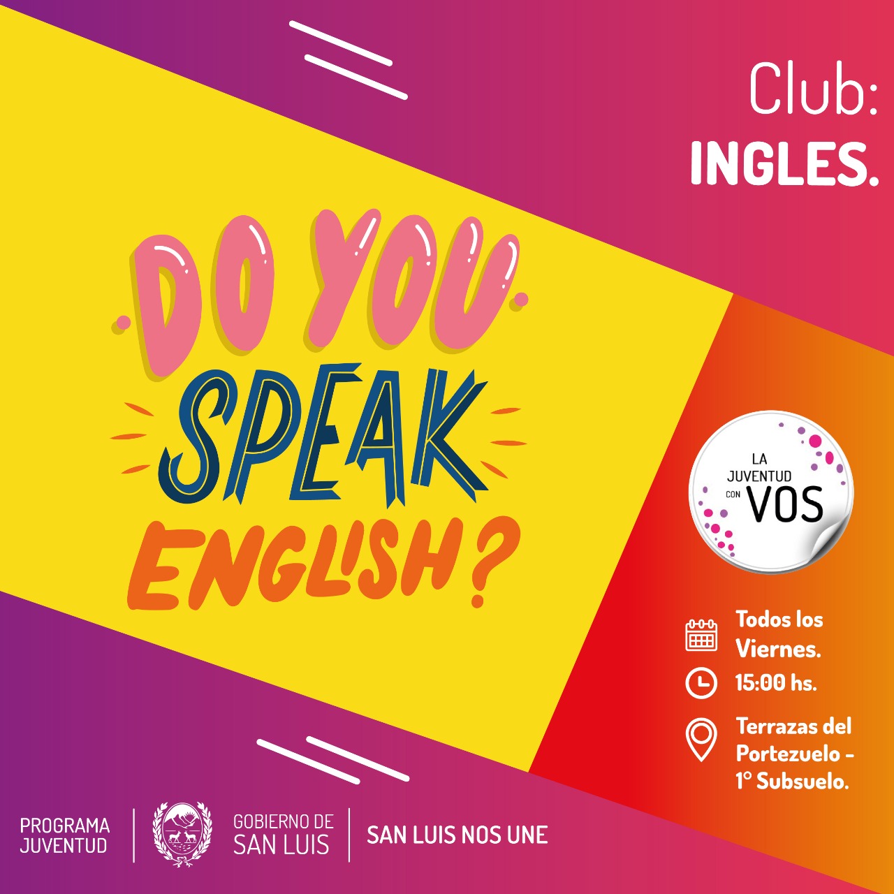 Club de inglés: aprendé a comunicarte con la ayuda de nativos