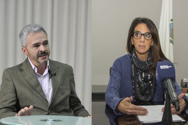 El Fiscal de Estado, Eduardo Allende, y la ministra de Hacienda Pública, Natalia Zabala Chacur, se refirieron acerca de la reunión que mantuvieron en Buenos Aires.