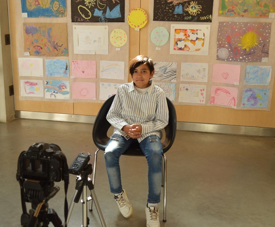 Facundo Ponce, de 11 años, presenta su cortometraje en “Cortos sin Fronteras”