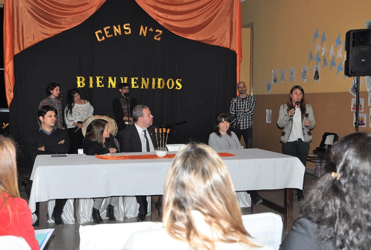 El lanzamiento se realizó este jueves en el CENS N° 2 “Supervisor Raúl Alberto Valdez”.