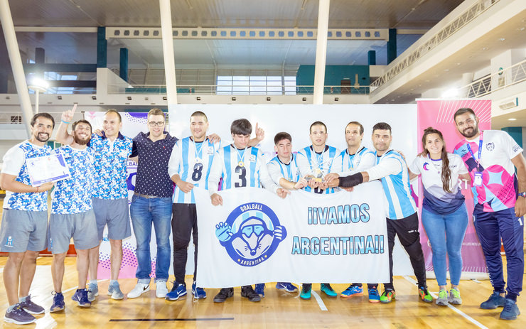 Goalball: Argentina se coronó campeón sudamericano en San Luis