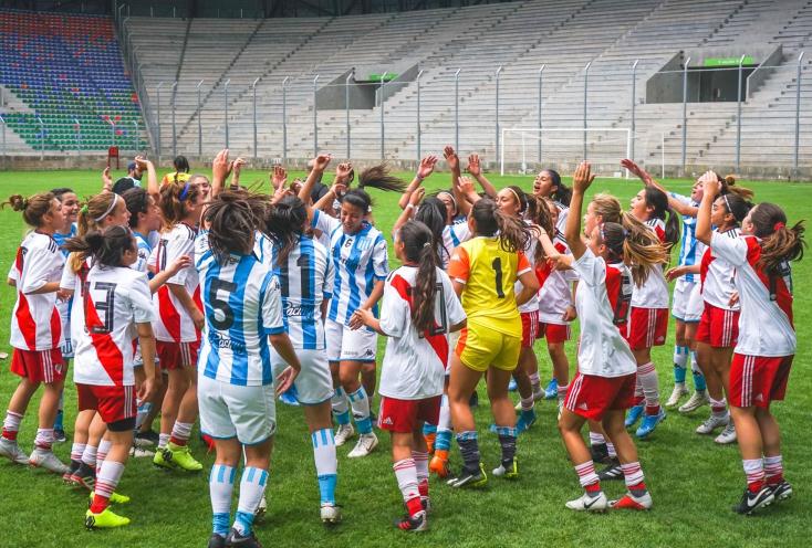 River y Racing se quedaron con todo en la Liga de Desarrollo de fútbol femenino 