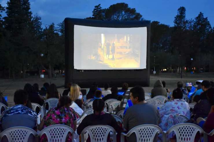 “Cine en el Parque”: una actividad para toda la familia
