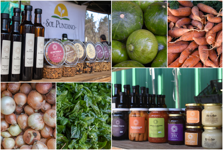 En su predio, Sol Puntano vuelve a ofrecer ofertas en verduras y productos elaborados