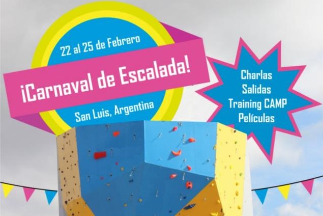 Se viene un carnaval de escalada deportiva en San Luis