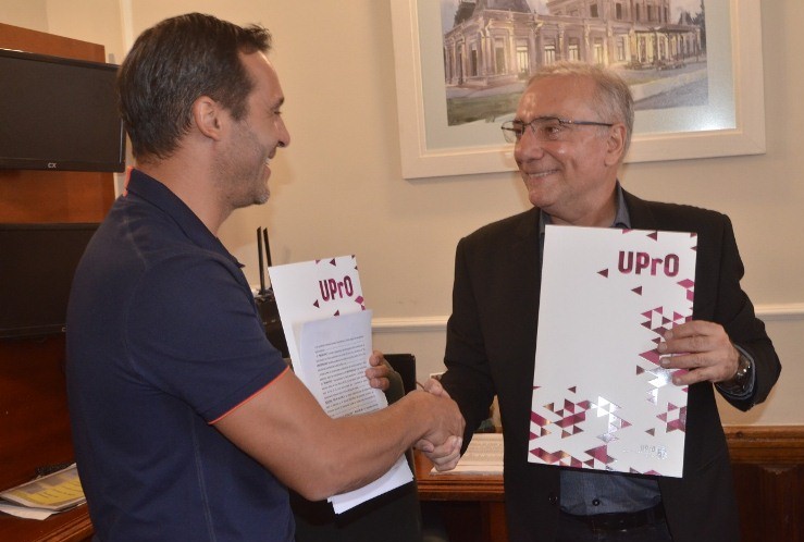 La UPrO firmó un convenio con la Municipalidad de San Luis