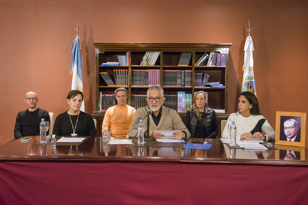 El Comité de Crisis se reunió con el rector de la Universidad Nacional de San Luis