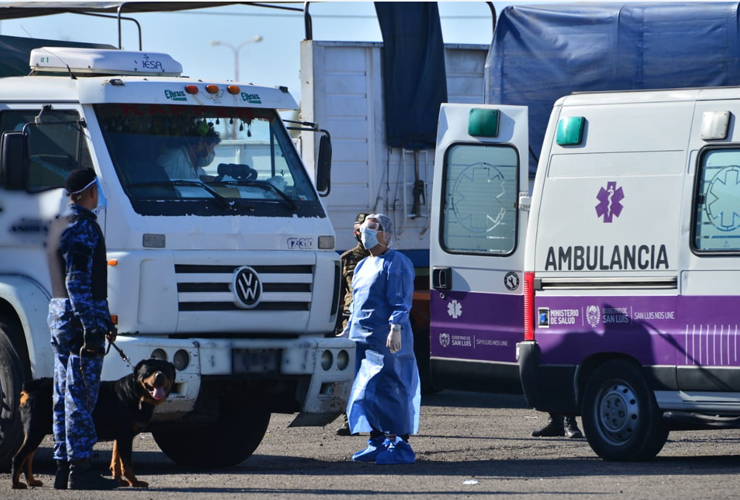 Coronavirus: detectaron un caso sospechoso en el Centro de Transferencia de Cargas del Autódromo de San Luis