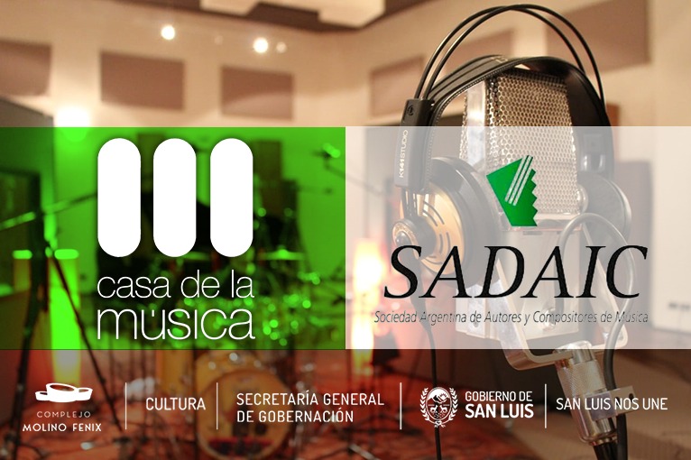 SADAIC continúa brindando sus servicios en la Casa de la Música