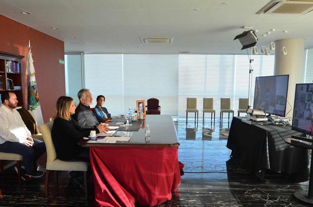 Rodríguez Saá dialogó con intendentes por videoconferencia