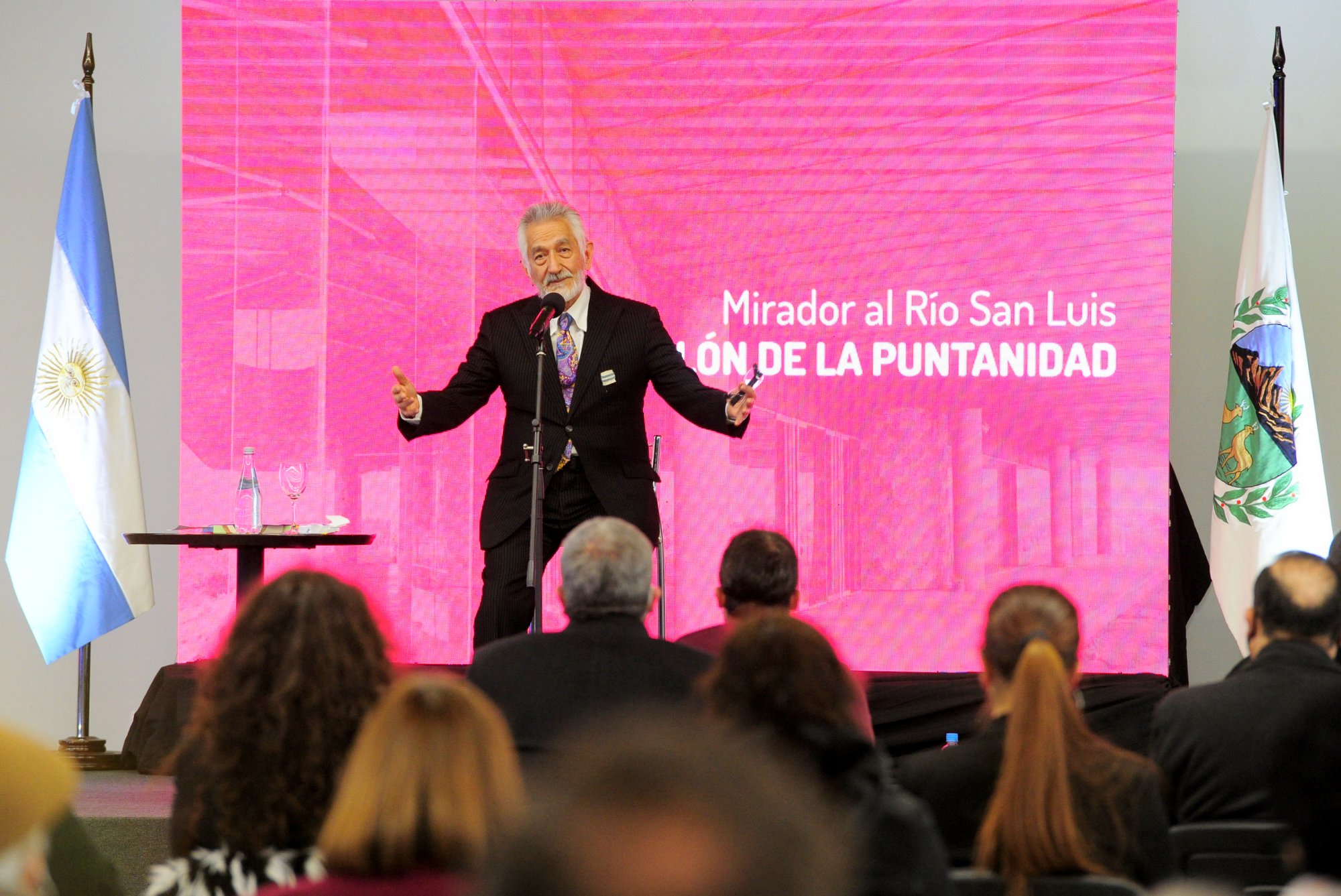 El gobernador Alberto Rodríguez Saá inauguró el Mirador al Río San Luis