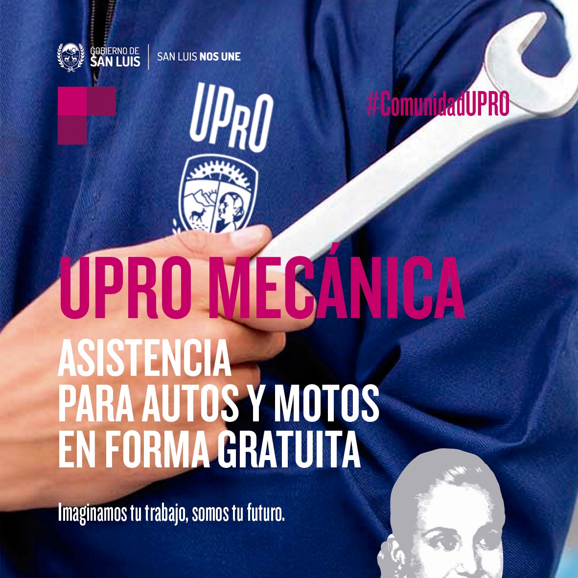 La UPrO ofrece asistencia mecánica gratuita para autos y motos