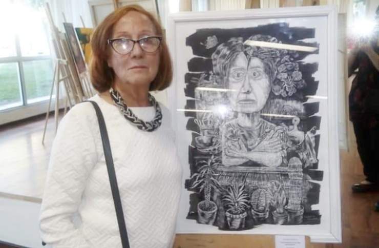 Susana Sendón, la artista plástica que se destaca en la técnica de esgrafiado cuenta cómo vivió el aislamiento