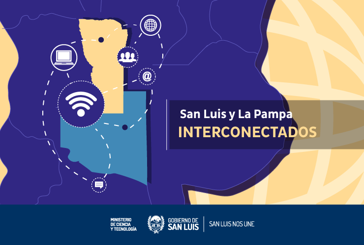 Se realizó la interconexión de las redes de telecomunicaciones de San Luis y La Pampa