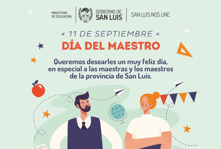 11 de septiembre: ¡Feliz día a todas las maestras y los maestros de San Luis!