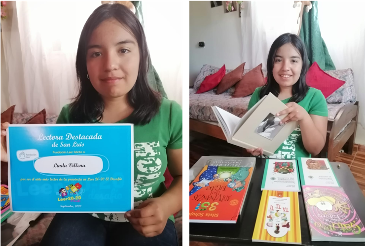 Una estudiante de la Escuela N° 312 “República de Chile” es la más lectora de la provincia